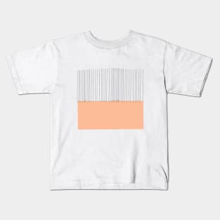 Mid century lines Kids T-Shirt